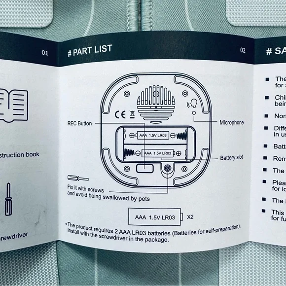 MewooFun Pet Recordable Training Buzzers - Picture 6 of 12